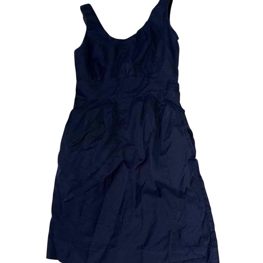 J. Crew Midnight Blue Sleeveless Dress Size 6